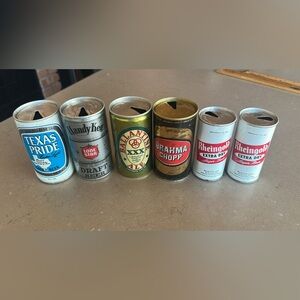 Vintage Empty Can Collection - Small Lot